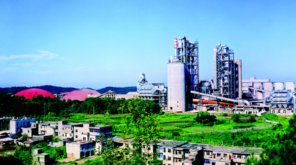 銅陵海螺5000t/d示范水泥生產(chǎn)線